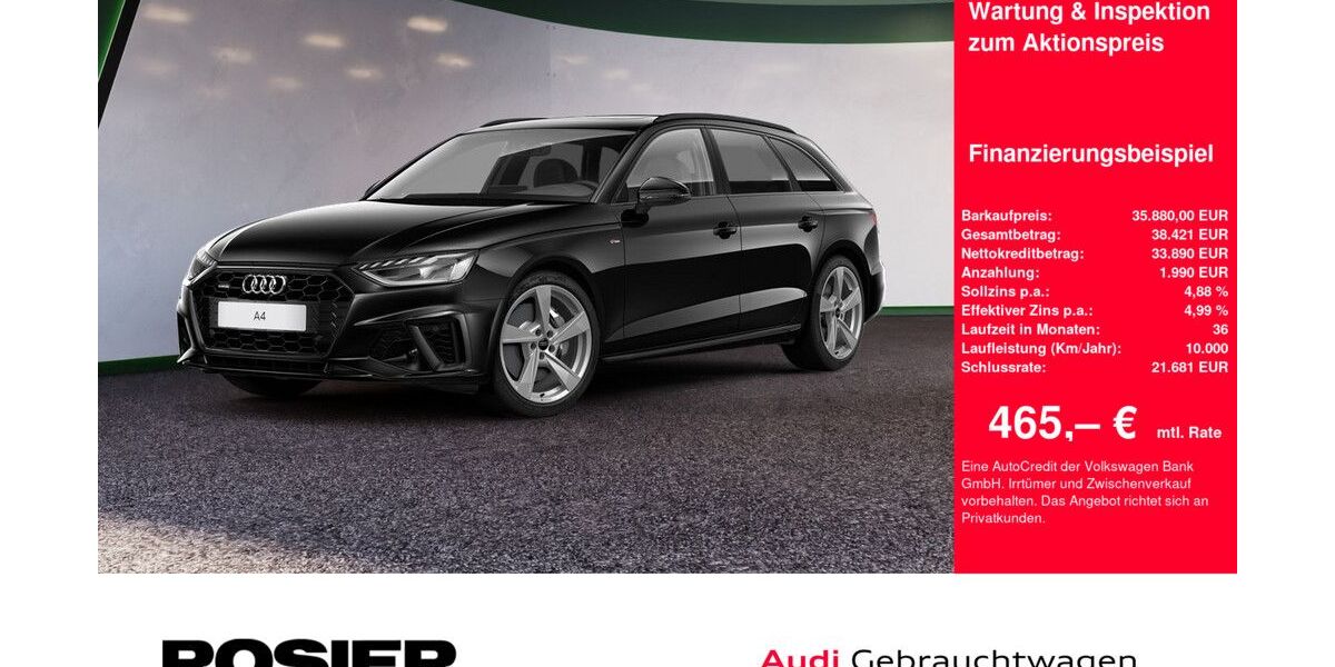 Audi A4 83.425 km 34.440 &euro; Menden 58706