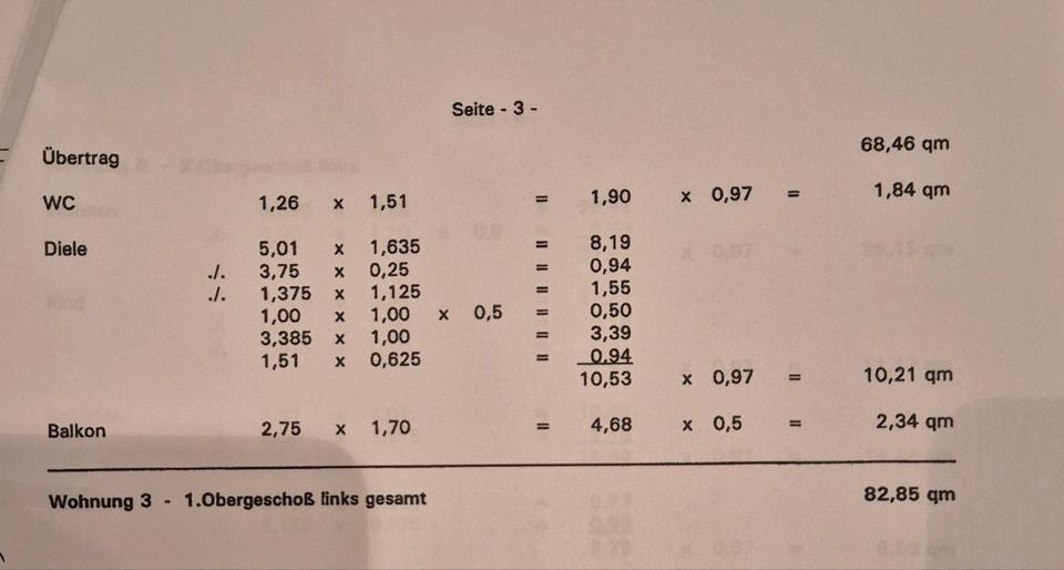 Etagenwohnung Castrop-Rauxel Bladenhorst - 3.5 Zimmer, 83 m&sup2;, 209.999&euro; | Angebot:24624165