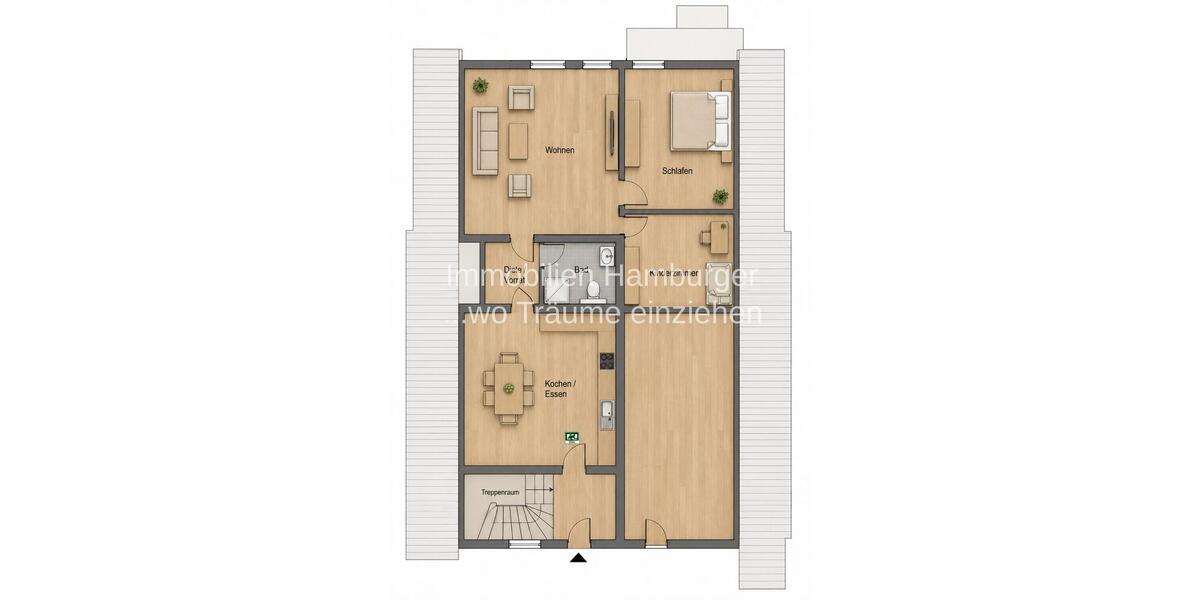 Dachgeschoßwohnung Schwerte - 3 Zimmer, 72 m&sup2;, 556&euro; | Angebot:26501496