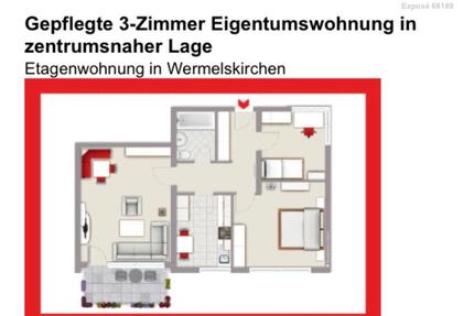 Charmante 3- Zimmer Wohnung mit Balkon und Stellplatz