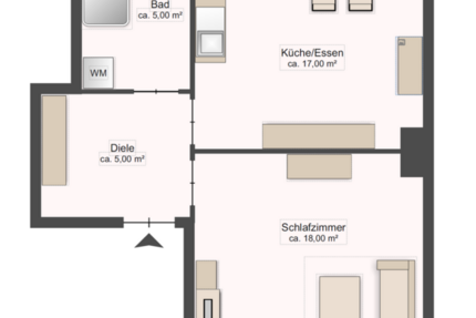 Renditestarke Kapitalanlage: Vermietete EG-Wohnung in Lünen mit gesicherten Mieteinnahmen 2 zimmer
