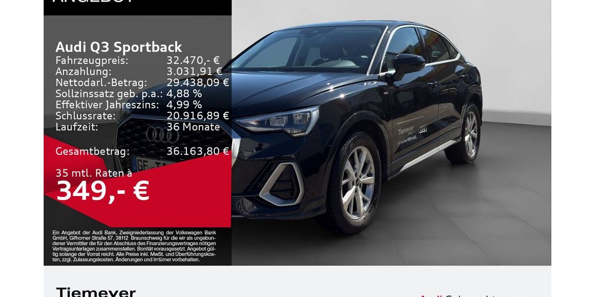 Audi Q3 62.853 km 32.250 &euro; Gelsenkirchen 45894