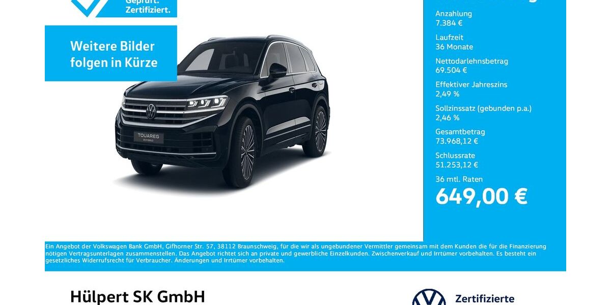 VW Touareg 14.440 km 76.477 &euro; Bergkamen 59192