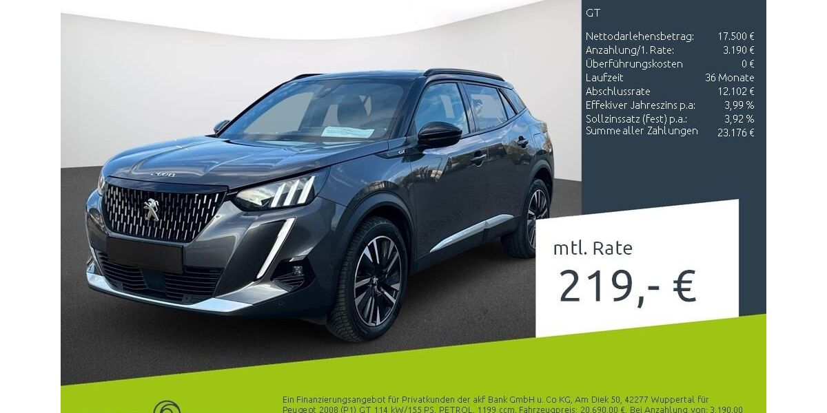 Peugeot 2008 44.884 km 20.690 &euro; Dortmund 44263
