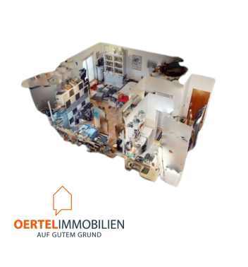 Apartment mit Wohnküche in guter Lage