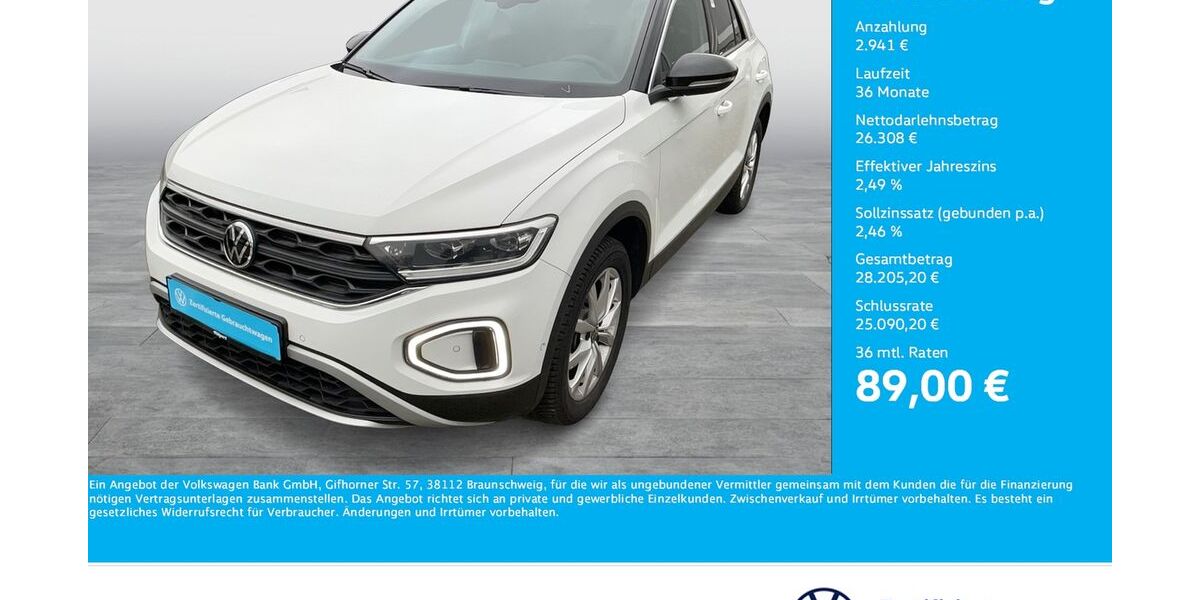 VW T-Roc 19.953 km 26.811 &euro; Bergkamen 59192