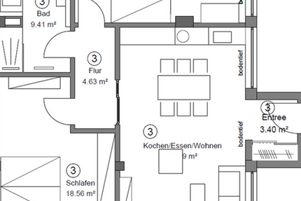 Exklusive Kapitalanlage: Vermietete Erdgeschosswohnung mit Privatgarten und stabilen Mieteinnahmen 2.5 zimmer