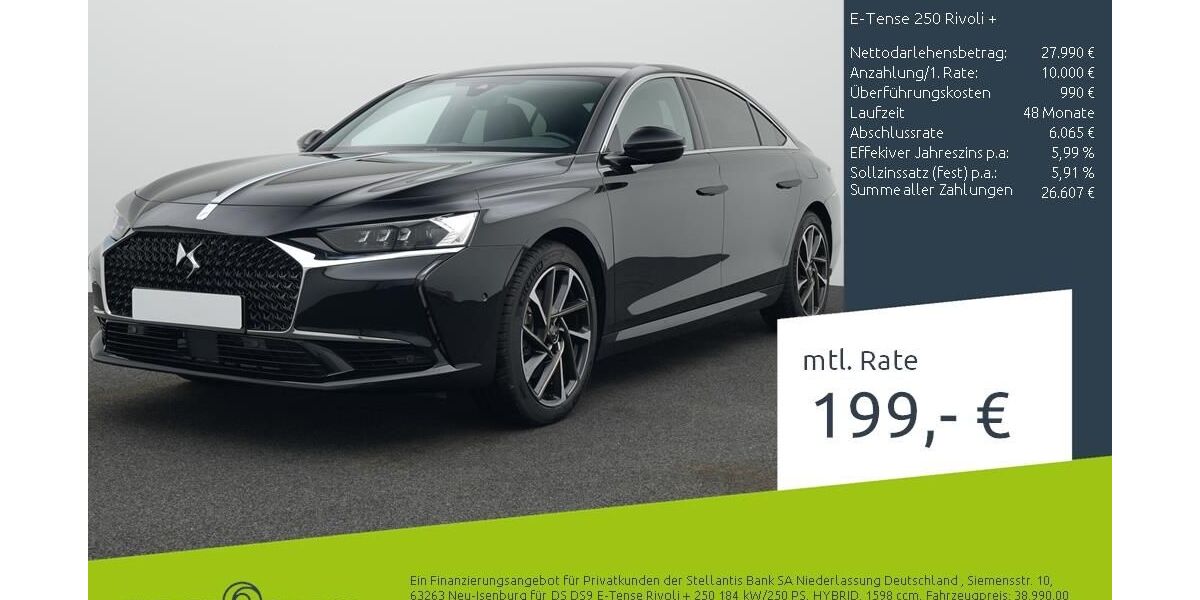 DS Automobiles DS9 13.200 km 37.770 &euro; Dortmund 44263