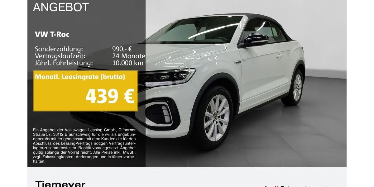 VW T-Roc 23.282 km 34.870 &euro; Bochum 44809