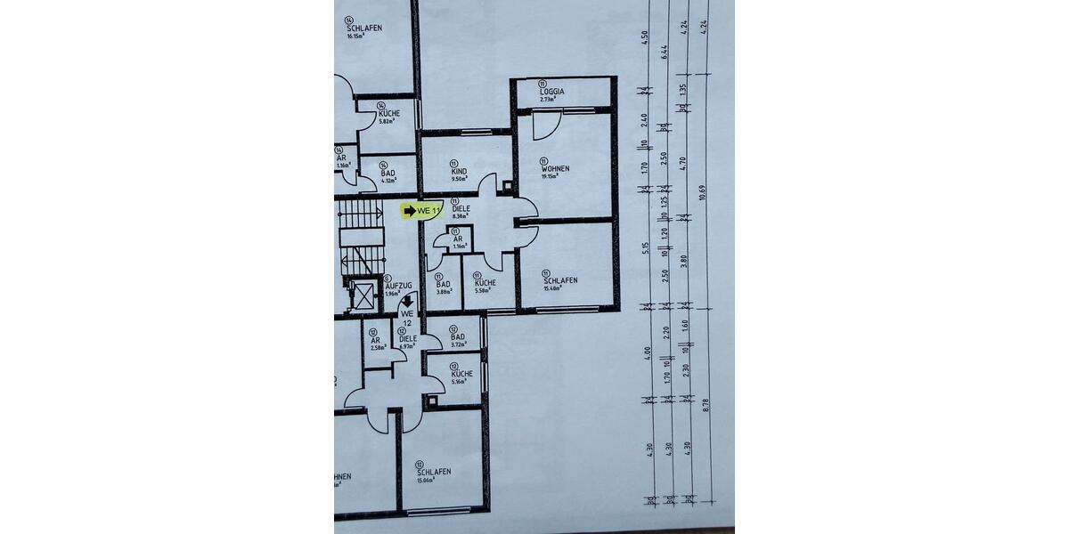 Etagenwohnung Iserlohn Grüne - 3 Zimmer, 65 m&sup2;, 125.000&euro; | Angebot:26041826