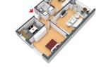 Etagenwohnung Hagen Hagen-Nord - 3 Zimmer, 70 m&sup2;, 519&euro; | Angebot:24751931