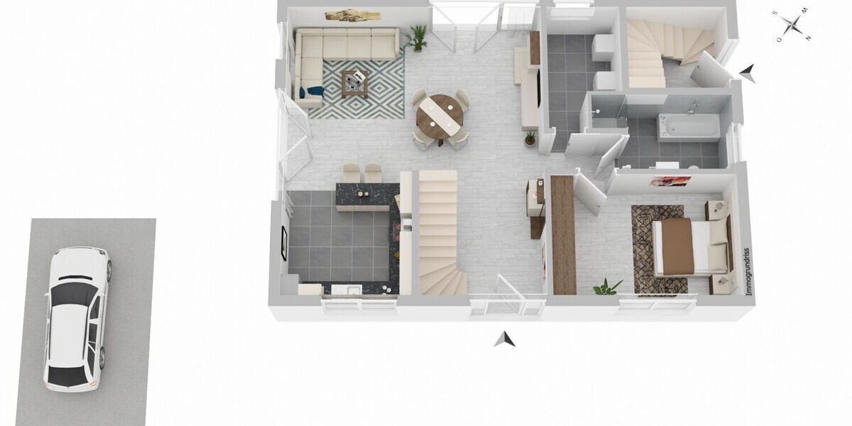 Attraktives Zweifamilienhaus in Olfen–modern, nachhaltig und mit KfW 40+ Standard 8 zimmer