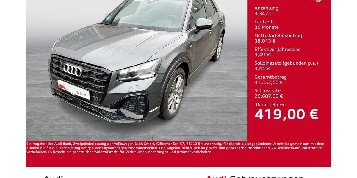 Audi Q2 7.084 km 37.888 &euro; Dortmund 44143
