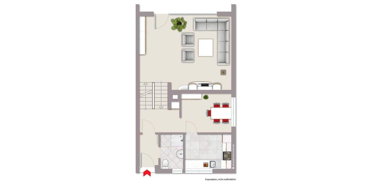 Reihenendhaus Sprockhövel Niedersprockhövel - 5 Zimmer, 101 m&sup2;, 324.000&euro; | Angebot:25731006