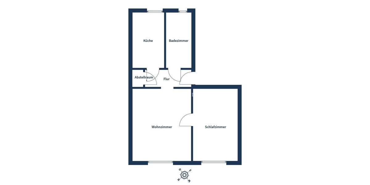 Etagenwohnung Herne Wanne-Süd - 2 Zimmer, 45 m&sup2;, 62.000&euro; | Angebot:24670318