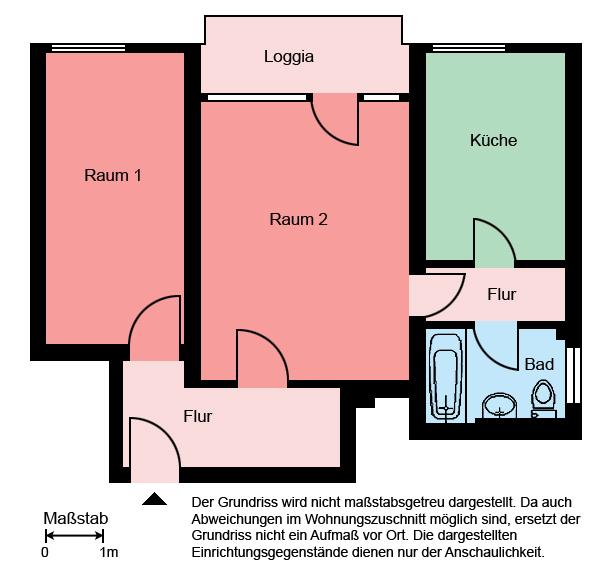 2-Zimmer-Wohnung in Iserlohn Hombruch mit Balkon 2 zimmer