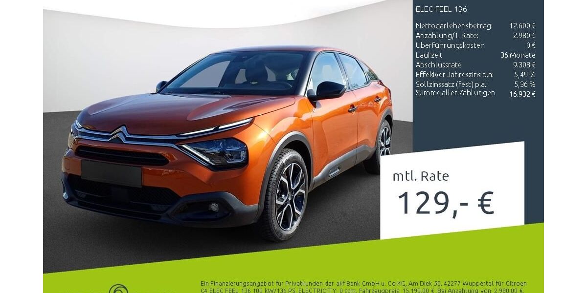 Citroen C4 34.906 km 15.480 &euro; Dortmund 44263