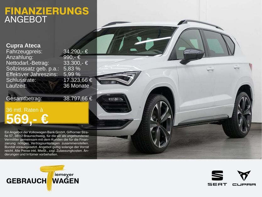 Cupra Ateca 6.990 km 34.290 € Recklinghausen 45663