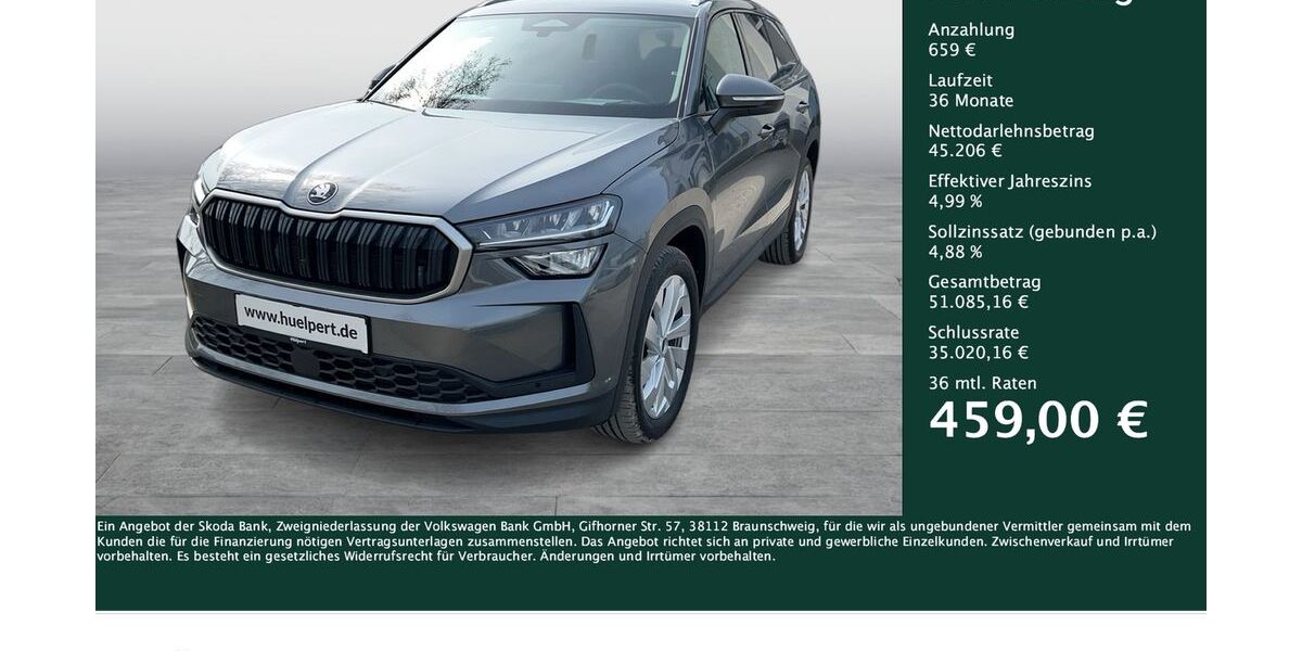 Skoda Kodiaq 1.233 km 45.865 &euro; Dortmund 44269