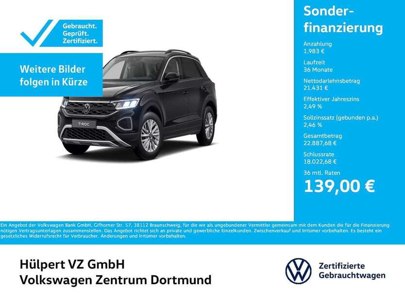 VW T-Roc 9.923 km 23.414 € Dortmund 44141