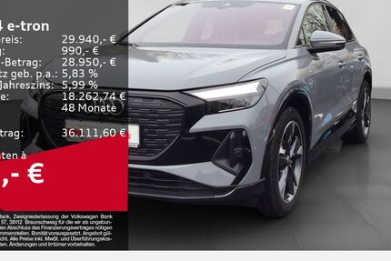 Audi Q4 e-tron 29.305 km 26.240 &euro; Gelsenkirchen 45894