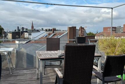 Über den Dächern von Dortmund – Maisonette mit Dachterrasse 4 zimmer
