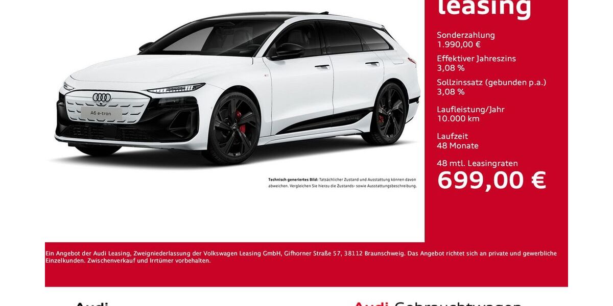 Audi A6 e-tron 9.049 km 80.840 &euro; Dortmund 44143