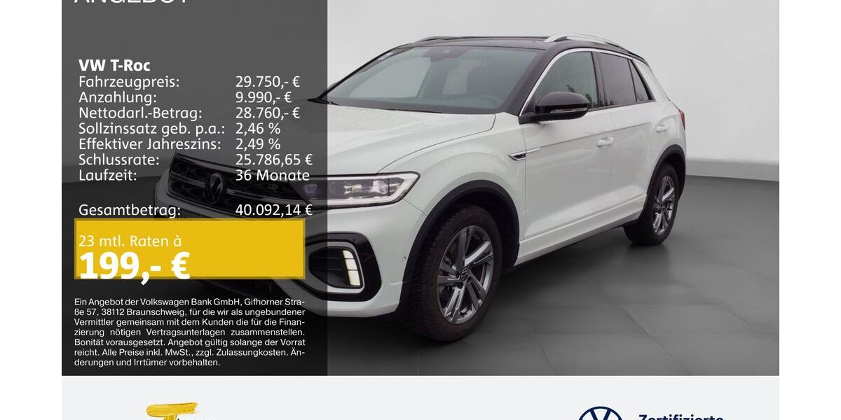 VW T-Roc 22.241 km 28.870 &euro; Gelsenkirchen 45894