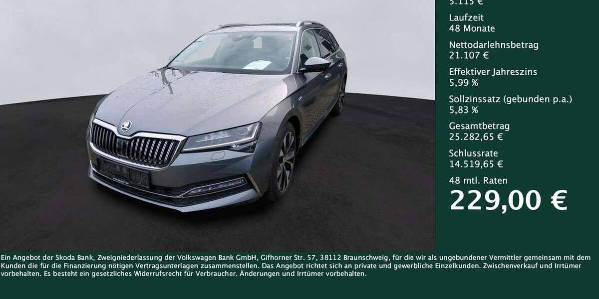 Skoda Superb 38.924 km 35.880 &euro; Dortmund 44309