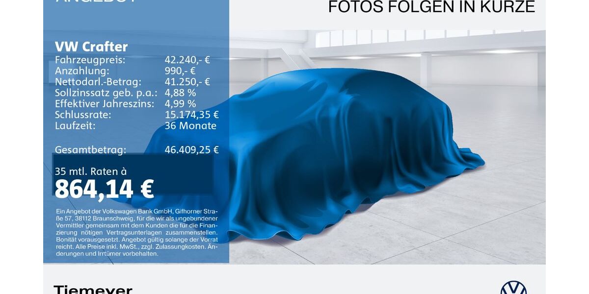 VW Crafter 70.992 km 39.930 &euro; Gelsenkirchen 45888