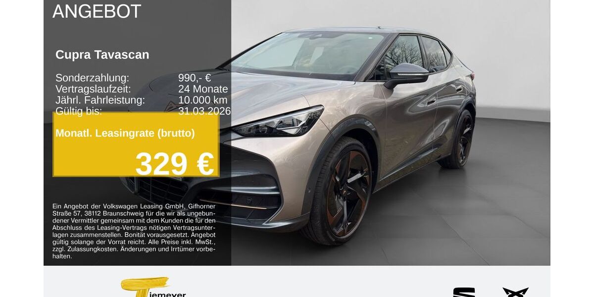 Cupra Tavascan 13.968 km 40.390 &euro; Recklinghausen 45663