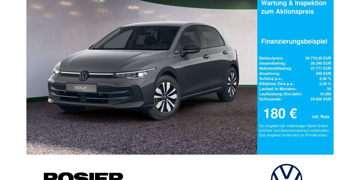 VW Golf 28.530 km 28.440 &euro; Menden 58706