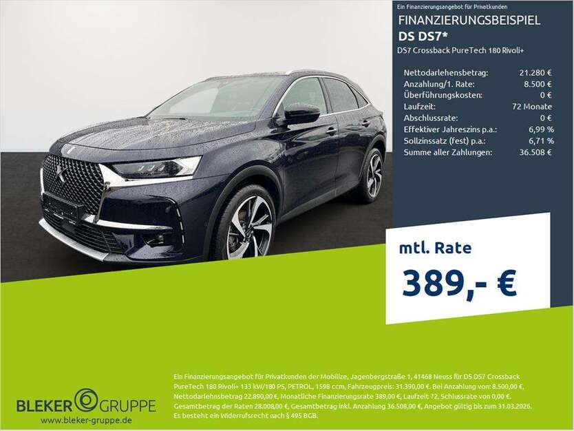 DS Automobiles DS 7 Crossback 22.574 km 29.780 € Dortmund 44263
