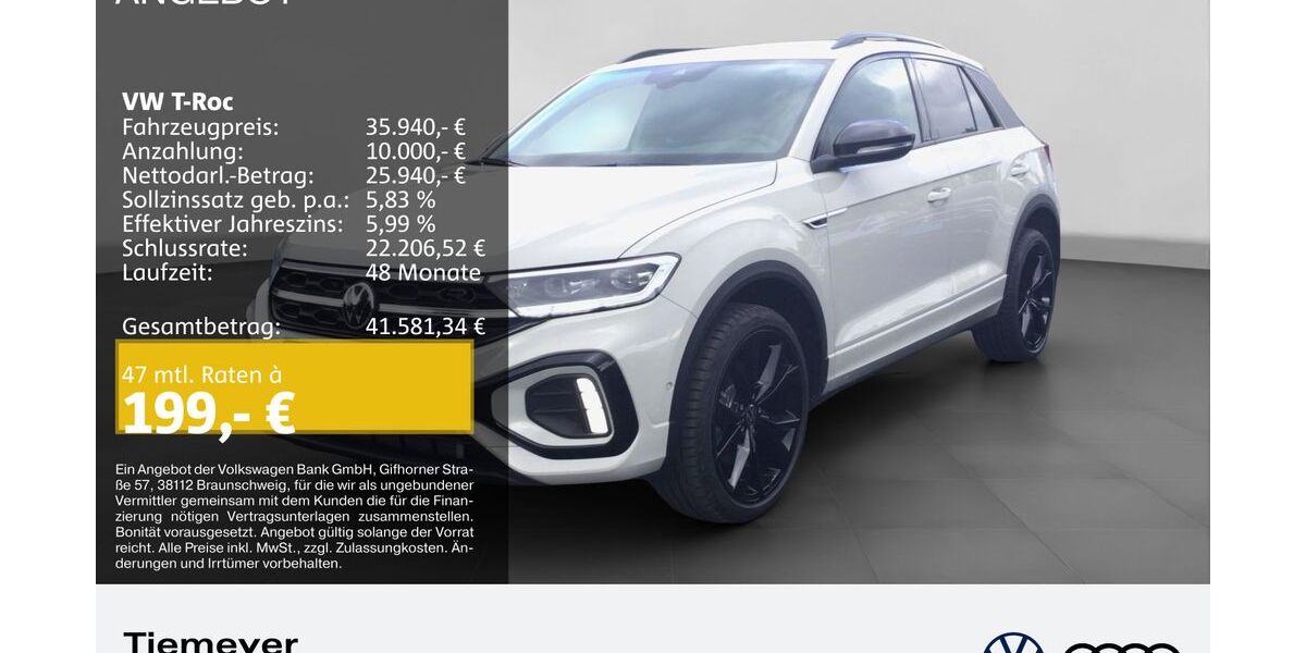 VW T-Roc 4.999 km 32.320 &euro; Gelsenkirchen 45894