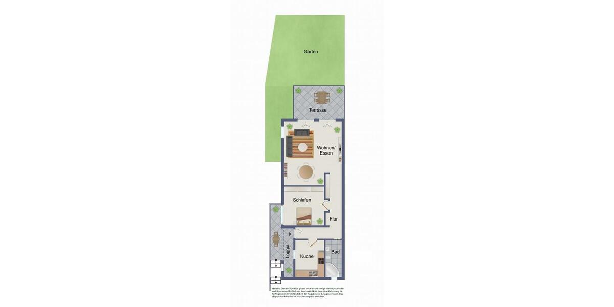 Erdgeschoßwohnung Dortmund Aplerbeck - 2 Zimmer, 75 m&sup2;, 825&euro; | Angebot:24475048