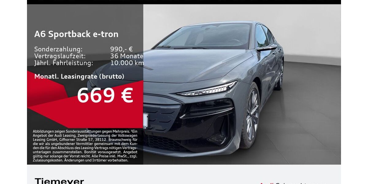 Audi A6 e-tron 17.272 km 69.880 &euro; Gelsenkirchen 45894