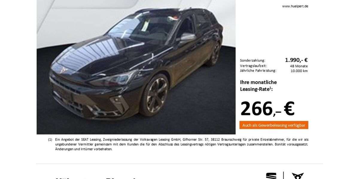 Cupra Leon 19.192 km 32.808 &euro; Dortmund 44269