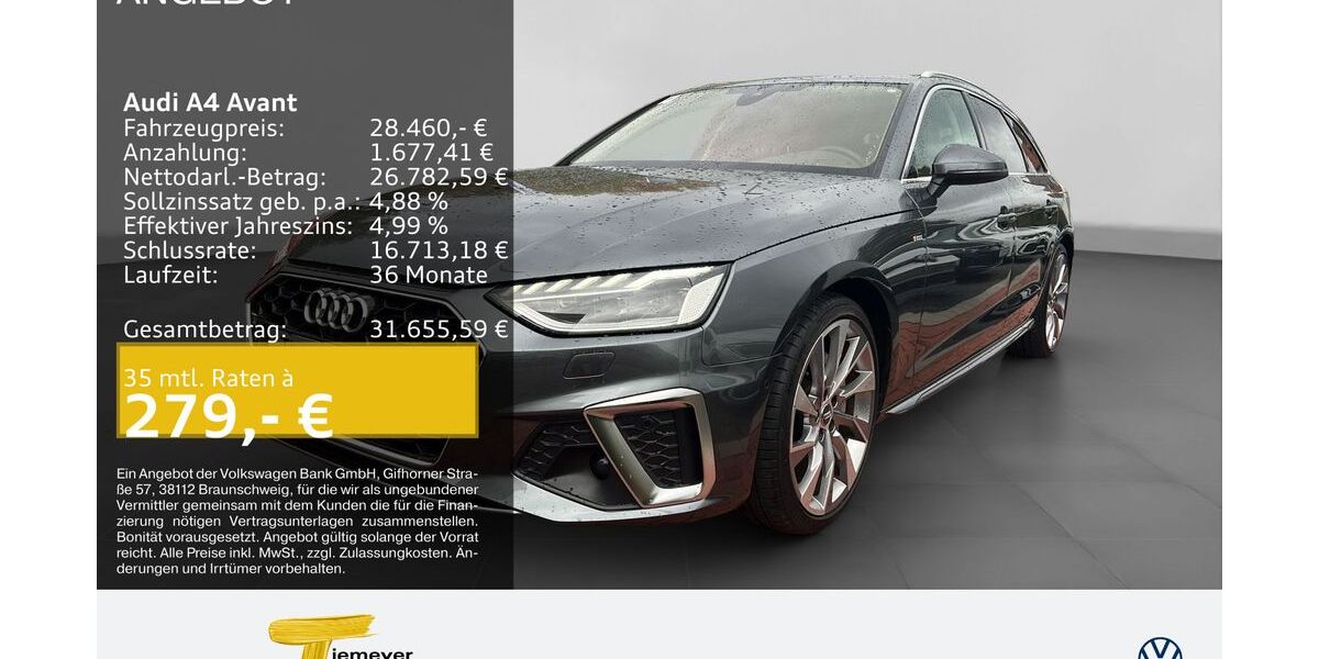 Audi A4 65.535 km 26.980 &euro; Recklinghausen 45663