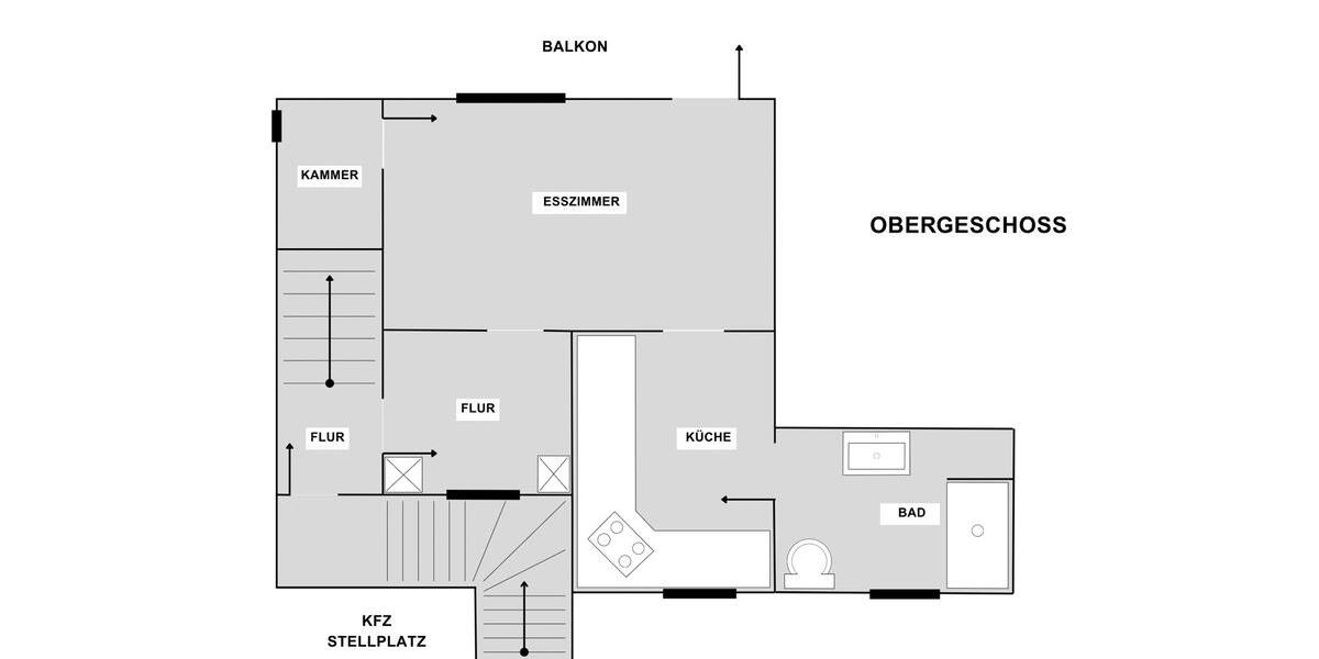 Etagenwohnung Herdecke - 2.5 Zimmer, 85 m&sup2;, 289.000&euro; | Angebot:25056052