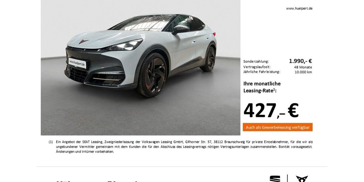 Cupra Tavascan 3.553 km 44.268 &euro; Dortmund 44269