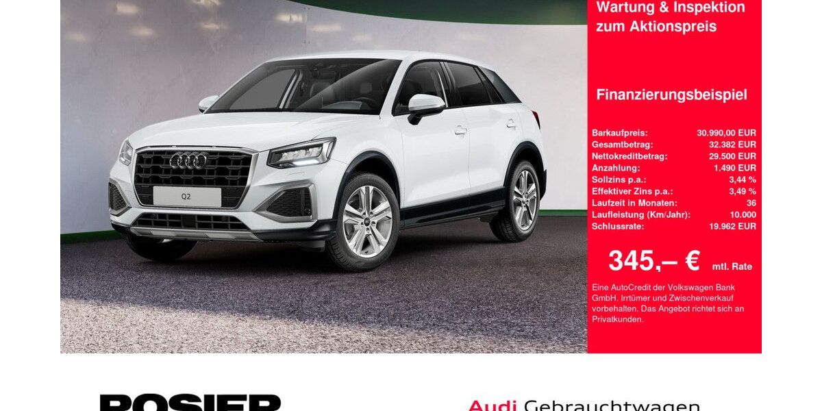 Audi Q2 12.918 km 30.770 &euro; Menden 58706