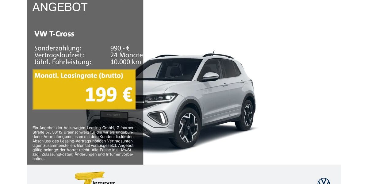 VW T-Cross 21.613 km 26.780 &euro; Recklinghausen 45663