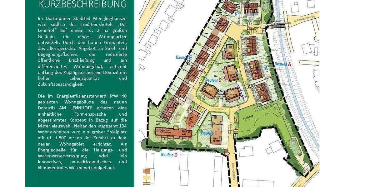 Etagenwohnung Dortmund Menglinghausen - 3 Zimmer, 101 m&sup2;, 419.773&euro; | Angebot:24333668