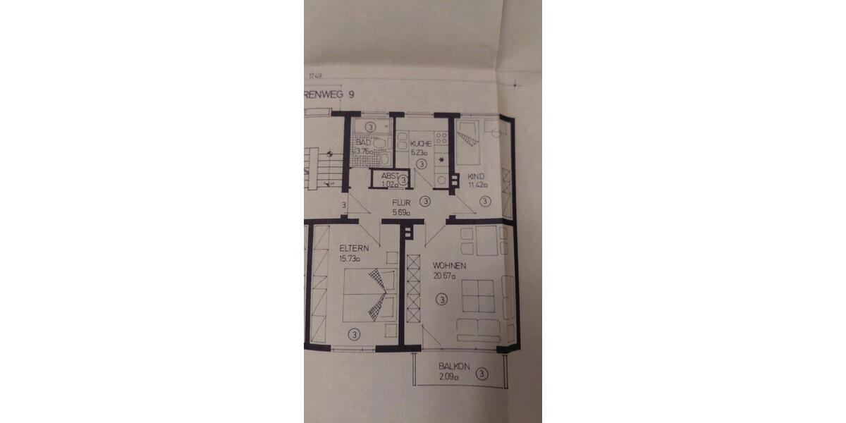 Etagenwohnung Bönen - 3.5 Zimmer, 68 m&sup2;, 99.000&euro; | Angebot:27189116