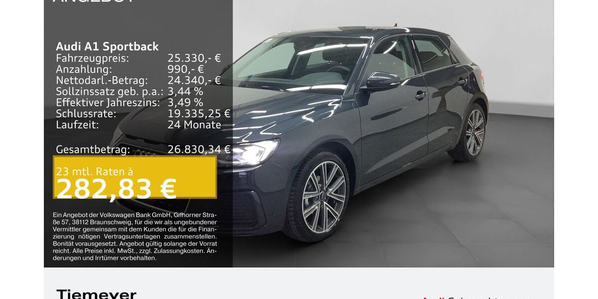 Audi A1 2.402 km 24.480 &euro; Bochum 44809