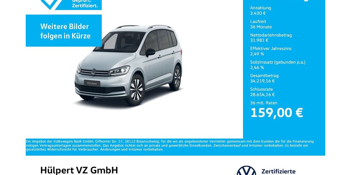 VW Touran 9.190 km 35.411 &euro; Dortmund 44379