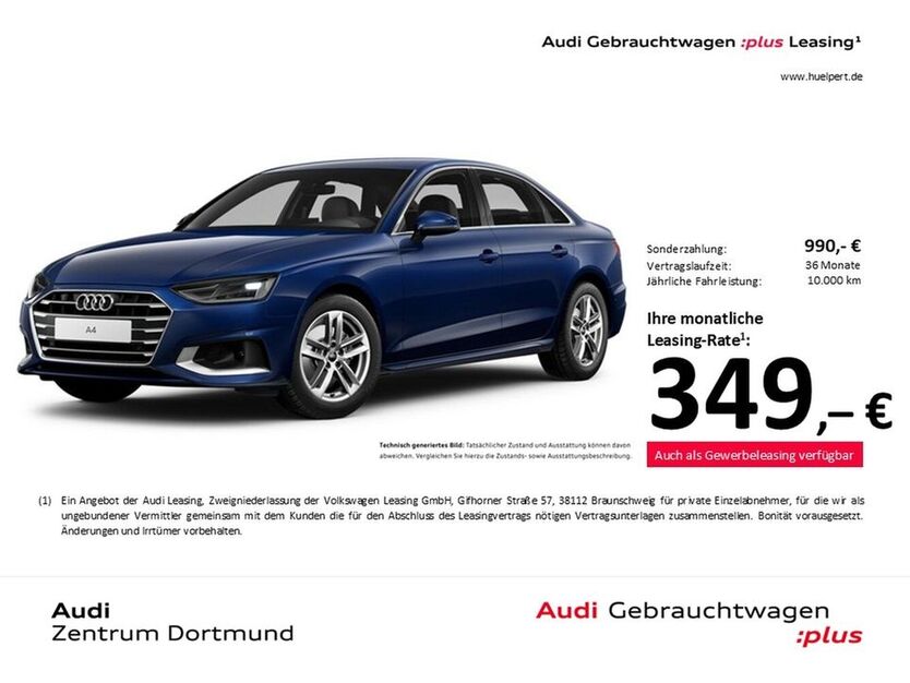Audi A4 29.722 km 33.677 € Dortmund 44143