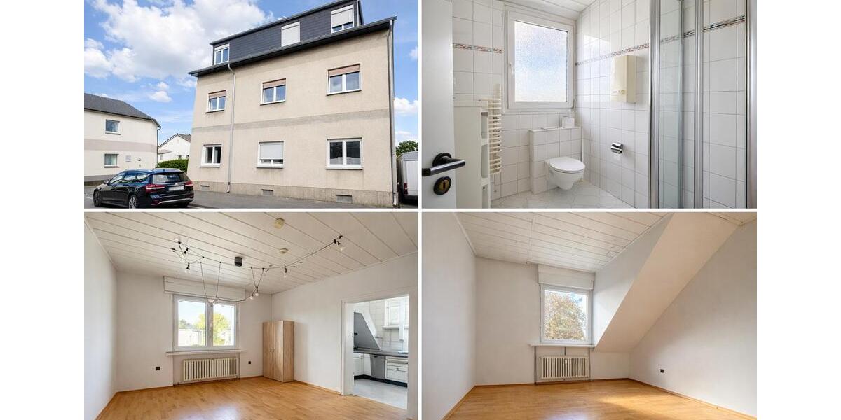Dachgeschoßwohnung Dortmund Hombruch - 3 Zimmer, 68 m&sup2;, 510&euro; | Angebot:24671022