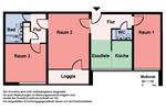 Etagenwohnung Dortmund Scharnhorst - 3 Zimmer, 80 m&sup2;, 669&euro; | Angebot:26492242