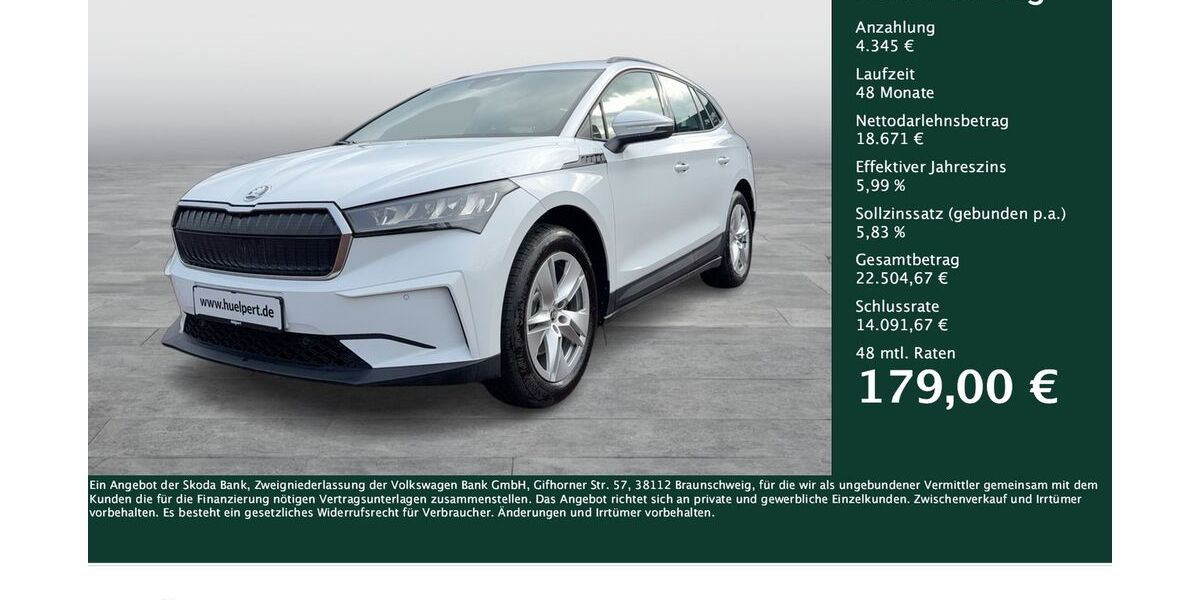 Skoda Enyaq 16.475 km 23.016 &euro; Dortmund 44141